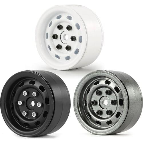 1.9" Metal Wheel Hubs Wheel Tire Hubs for 1/10 TRX4 Defender SCX10 CC01 GEN8 Scout II RC Car Parts Accessories