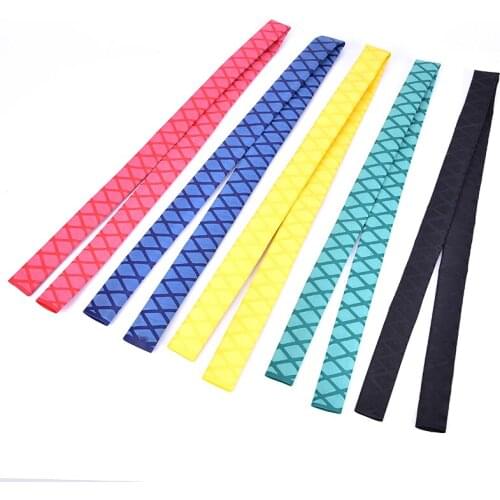 1pc Non-slip Heat Shrinkable Sleeve Shrink Wrap Tubing Fishing Rod Handle Insulation Protective Polyolefin Racket Handle Grip