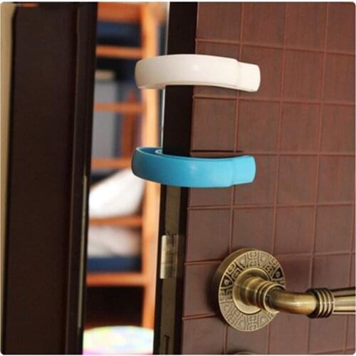 1pc Door Stops Stopper For Baby Protector Safety Security Children Products Security Infant Doorstop Lock U-Shape Door Stoppers