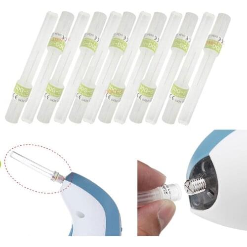 10/20/50Pcs Fibroblast Maglev Plasma Pen Needle 0.3*21mm Spot Remover Dedicated Fine Needle For Face Eyelid Lift Wrinkle Removal