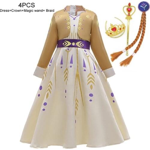 Christmas Girls Dress Kids Dresses For Girls Costume Elegant Winter Princess Dress Snow White Cosplay Party Children Clothing
