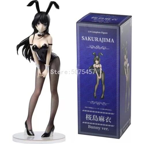 40cm FREEing B-STYLE Sakurajima Mai Anime Figure Rascal Does Not Dream of Bunny Girl Senpai Sakurajima Mai Action Figure Toys