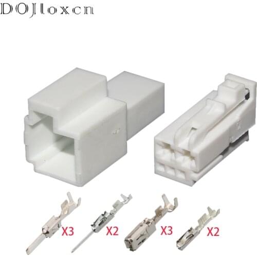 5 Pin 929175-1/929172-1 White Male And Female Mating Connector For Mercedes-Benz Window Lift Motor A0025454204