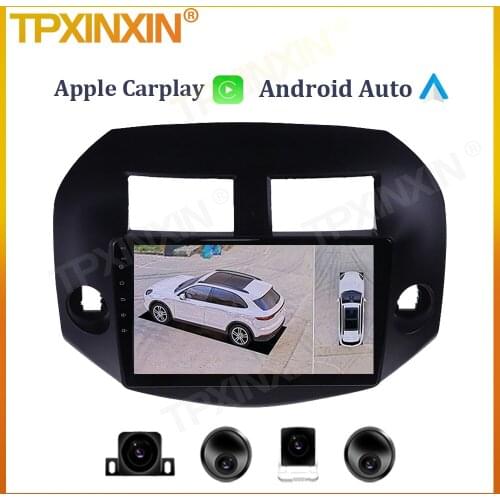 6+128G For Toyota RAV 4 RAV4 3 XA30 2005 - 2013 Android Auto GPS Navigation Radio Player Video Stereo Head Unit Carplay Screen