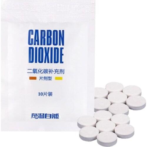 Aquarium Co2 Tablet Carbon Dioxide Supplements Fish Tank Diffuser Water Plants
