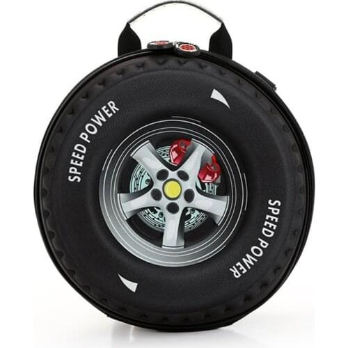Age 3-5 Baby boys girls Toddler School Bag 3D Car Tire Children Schoolbag Lovely Kids small Backpack EVA Wheel Kindergarten Bag