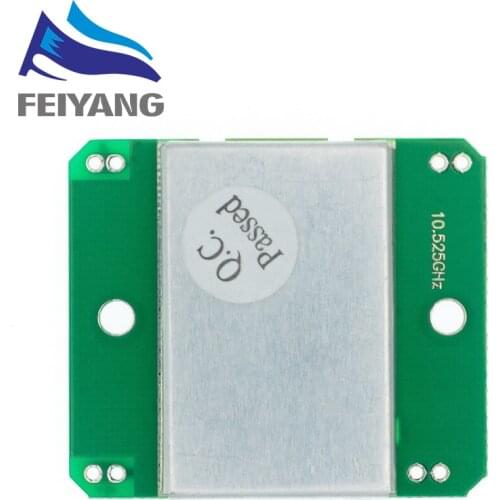 HB100/HB100 X 10.525GHz 2-16M Microwave Sensor Doppler Radar Wireless Module , Motion Detector For Arduino
