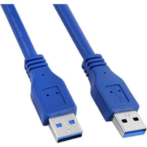 USB 3.0 to USB Cable Male to Male M/M Type A to A USB 2.0 Extension Cable Cord Line 0.3M/0.5M/1M/1.5M/1.8M/3M High Quality