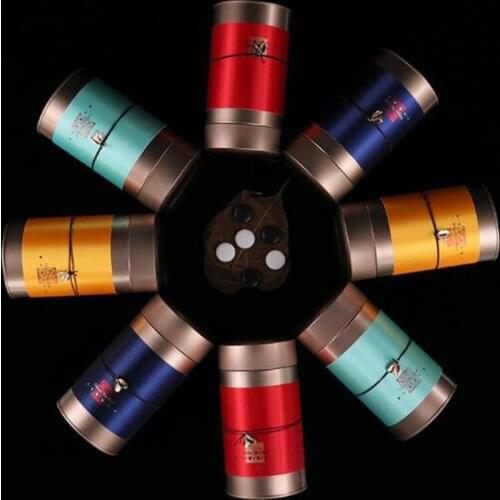 Metal Universal Tea Caddy Sealed Jar Tea Box for Puer Green Tea Storage Chinese Style Household Accessories