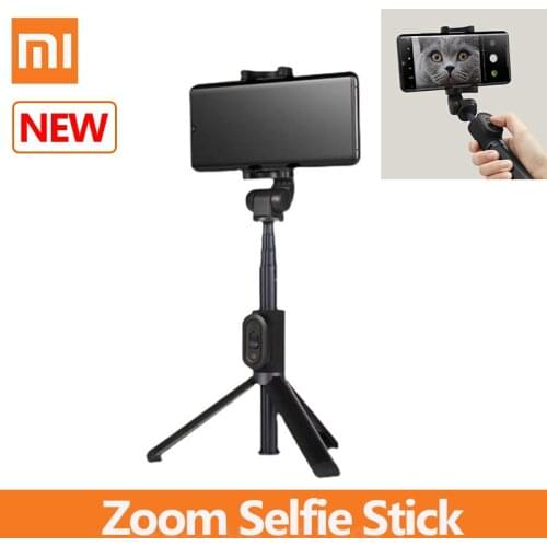 Xiaomi Zoom Tripod Selfie Stick with bluetooth Remote Foldable Extendable Monopod Portable 360 Degree Rotatable Phone Bracket