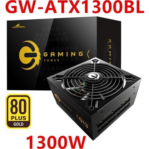 New Original PSU For Great Wall G13 80plus Gold Silent Game Power Supply 1300W Power Supply GW-ATX1300BL