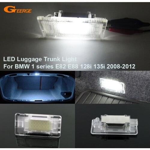 For BMW 1 series E82 E88 128i 135i 2008-2012 Excellent bright LED Luggage Trunk Light Lamp Interior No Error car Accessories