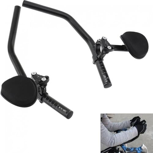 Rest Handlebar Aero Bars for Triathlon Time Trial Tri Cycling Bikes Rest Handlebar for Bicycle Bike Long Distance Riding