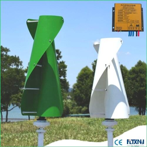 Made in China Maglev wind turbine generator 600w 12V24V48V Vertical wind generator with 12v 24v AUTO MPPT controller