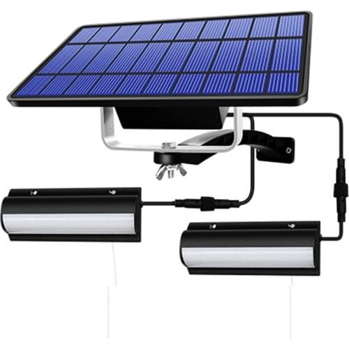 New LED Solar Pendant Lights Indoor Outdoor Auto On Off Solar Lamp One Pull Two Pull Rope Solar Energy Chandeliers