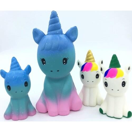Squish Slow Rising Kawaii big Unicorn Toys For Kid Squishy Slow Rising Soft Animal Squeeze Toy Squishy Children gift anti-stress