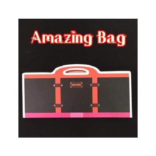 Amazing Bag Magic Tricks Funny Close Up Magic Props Bill Appearing Funny Paper Bag Money Magic Varied Prop For Party Magic Shows