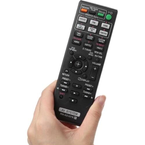 Remote Control RM-ADU078 AV System for sony DAV-TZ710 HBD-DZ170 HBD-DZ171 HBD-DZ175 Replace Television Replacement
