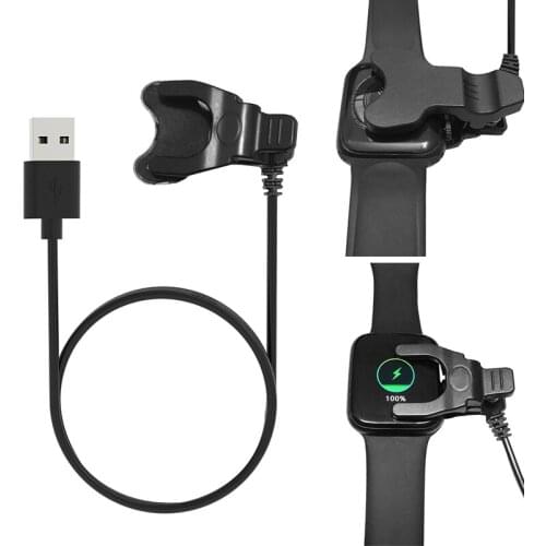 Smartwatch Dock Charger Adapter USB Charging Cable Clip Power Charge Cord for MAFAM HW22 Sport Smart Watch Accessories