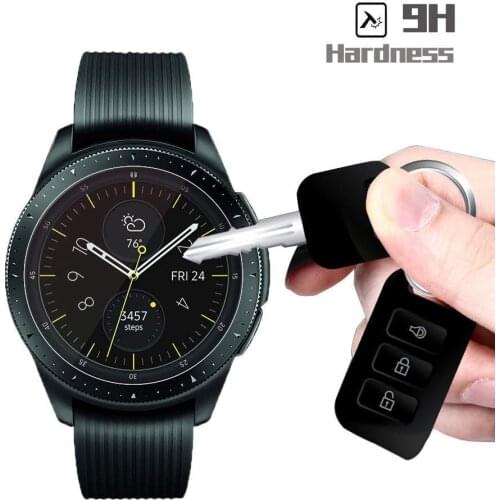 Screen Protector for Samsung Gear S3 Frontier/Classic Galaxy Watch 46mm/42mm Tempered Glass for Samsung Smart watch Gear S2/3