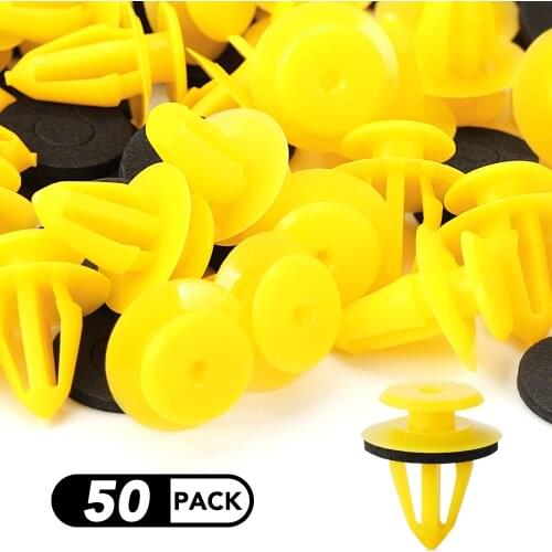 10mm Auto Bumper Mudguard Car interior Fixing Clips For Chevrolet Cruze Aveo Lacetti Captiva Cruz Niva Spark Orlando Epica Sail