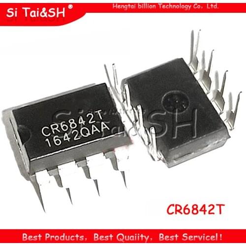 10PCS CR6842T CR6842S CR6842 DIP8 Offline switch in-line power chip