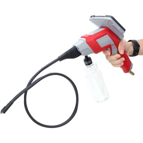 Endoscope 4.3 Inch Screen Inspection Camera 8mm Security Camera Borescope Camera for Air Conditioner Pipeline Spraying Cleaner