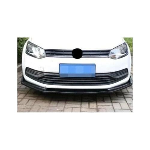 Carsdesıgg 2009-2017 For Vw Polo Front Lip (3 Repair Part) Lip Spoiler Diffuser Bumper Modified Styling Design Accessory Body