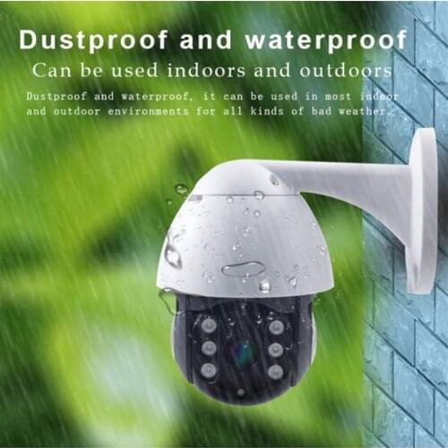 Human Tracking IP Camera Outdoor 1080P Dome Ptz Surveillance Camera De Seguridad Ip Wifi Exterior CCTV Home Security Camera