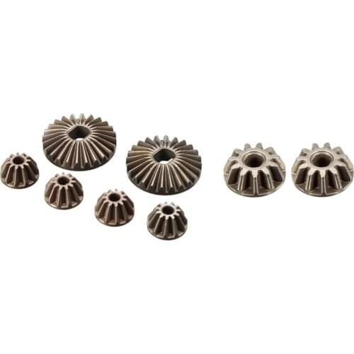 24T Differential Gear and 11T Diff Gear EA1039 with 2 Pcs 11T Bevel Gear EA1038