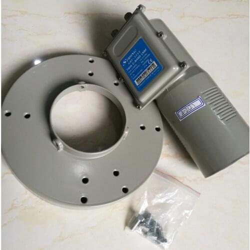 Two Output Linear C Band Satellite Dish LNB twin 2 output receive C band singals