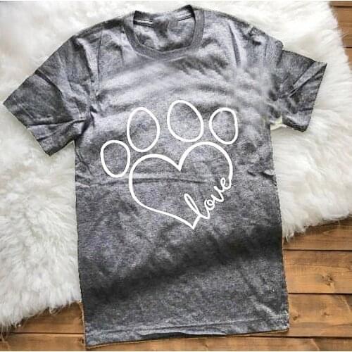 Love heart graphic dog t-shirt funny cute harajuku cute kawaii Japanese style fashion gift girl grunge tumblr aesthetic tee top