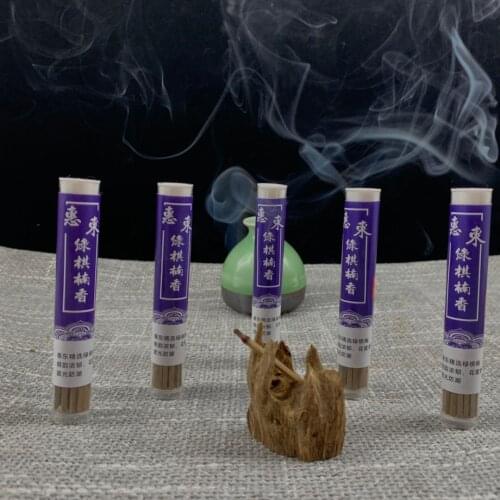 10g Natural Green Oud Agarwood Square Incense Stick Aquilaria Sticks Incense For Aromatherapy Scent Rich