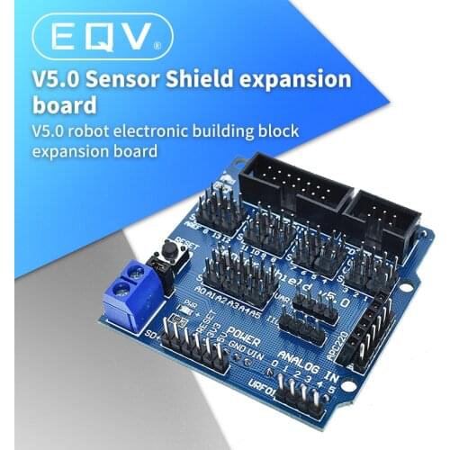V5.0 Sensor Shield expansion board for arduino electronic building blocks robot accessories Sensor Shield V5 expansion board