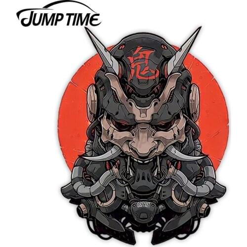 Jump Time 13cm x11.2cm Car Sticker Anime Warrior Decals Funny Motorcycle Windshield Computer Waterproof Vinyl Car Accessories