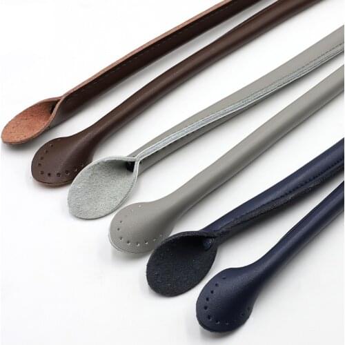 60CM Genuine Leather Handle Bag Shoulder DIY Purse Strap Handbags Belts Strap Replacement for Women Handmade Bags Accessories