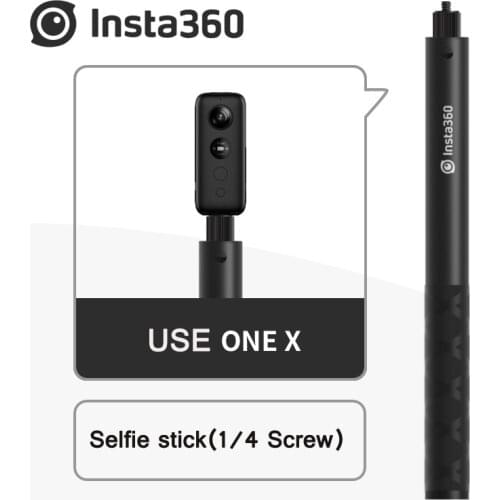 Insta360 ONE X /ONE R Selfie Stick Monopod 1/4 Screw Port Handheld for Insta 360 One 360 VR Panorama Camera Accessories