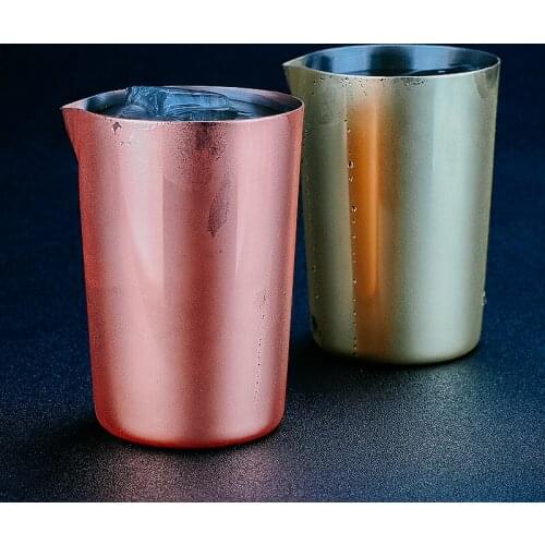 Stainless Steel Stirring Tin 500ml Mixing Glass Preferred by Pros and Amateurs Alike, Make Your Own Specialty Cocktails