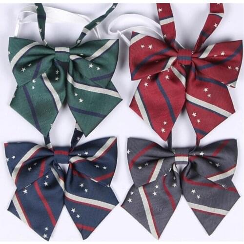 Jk Uniform Bow Tie Cute Japanese/korean School Uniform Accessories Bow-knot Tie Bowties Design Knot Cravat Necktie Adjustable