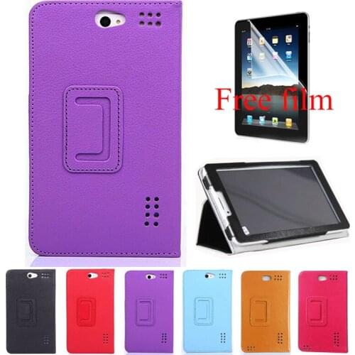 High Quality PU Leather Folding Stand Case Cover for BQ 7008G Clarion/ BQ 7064G Fusion 3G 7 Inch case Tablet