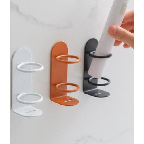 Iron Art Electric ShelvesWall Hanging Free Punch Toothbrush Holder Wall Hanging Rack Wall Suction Rack Bathroom Storage Shelves
