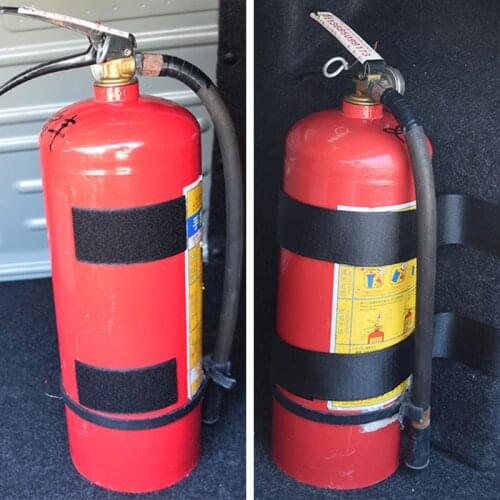 4pcs/lot Car Trunk store content bag Rapid Fire extinguisher Holder Safety Strap Kit Car Interior Accessories