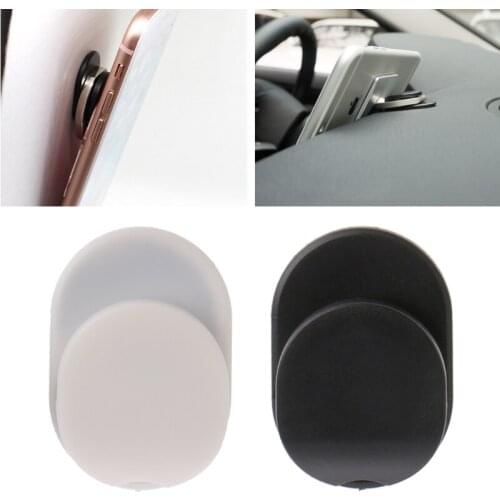 Car Mount Sticky Holder Hook For 360˚ Rotation Finger Ring Mobile Phone Stand