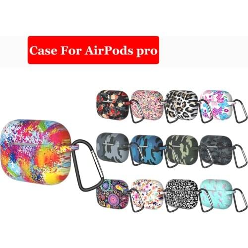 Colorful Ultra Thin Silicone Case For AirPods Pro Wireless Charging Case Protective Skin Cover Bluetooth Headset Shockproof Case