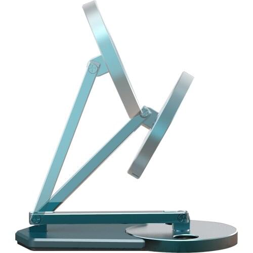 Phone Charger Holder Aluminium Alloy Bracket For iPhone 12mini 12 Pro Max Rotation Magnetic Wireless Fast Charging Stand