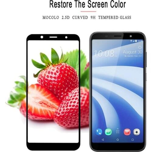 For HTC U12 Life 9H Full Cover Tempered Glass Screen Protector for HTC U12 Life 6" glass Film