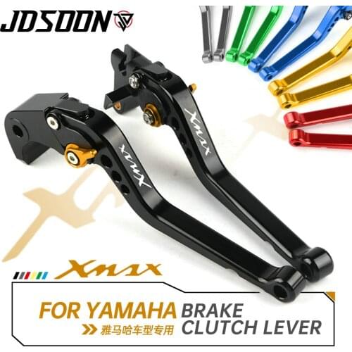 For YAMAHA XMAX 250 XMAX 300 XMAX 400 X-MAX 250 X-MAX 125 X-MAX 400 XMAX250 2017-2021 scooter accessories short brake levers