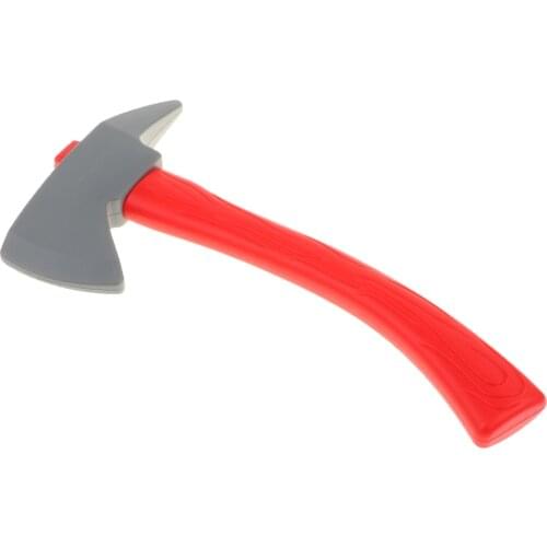 Simulation Plastic Fireman Fire Fighter Axe Children Fancy Dress Costume Pretend Play Developmental Toy