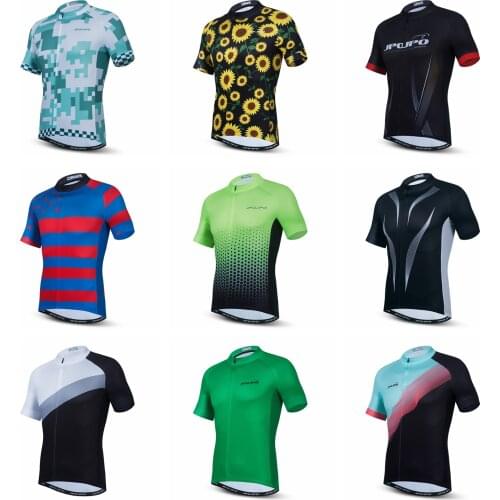 JPOJPO Cycling Jersey Men Short Sleeve 2021 Summer bicycle clothing Ropa Ciclismo Bike Jersey breath riding Cycling Shirts Top