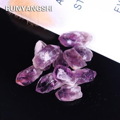 Natural Amethyst cluster Rough Gravel Rock Crystal Quartz Raw Gemstone Mineral Specimen Fish Tank Garden Decoration
